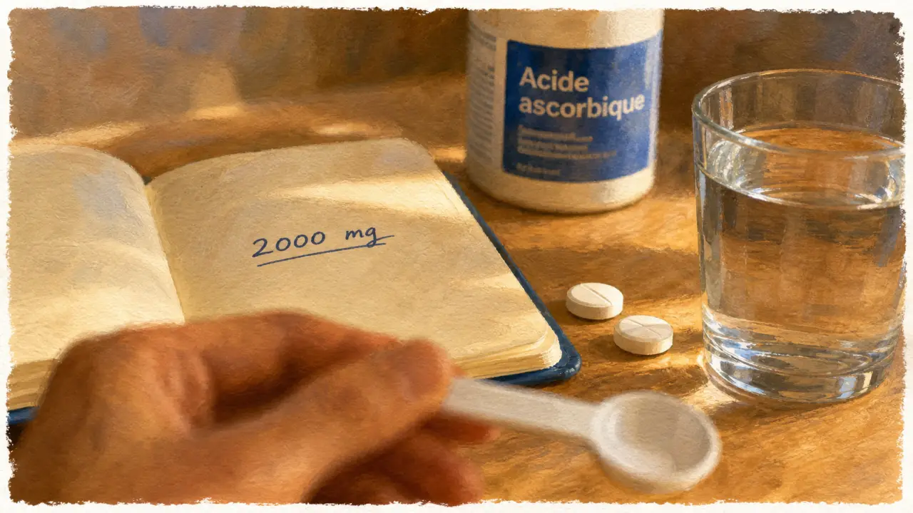 Effets secondaires vitamine C, dose maximale et précautions d’usage