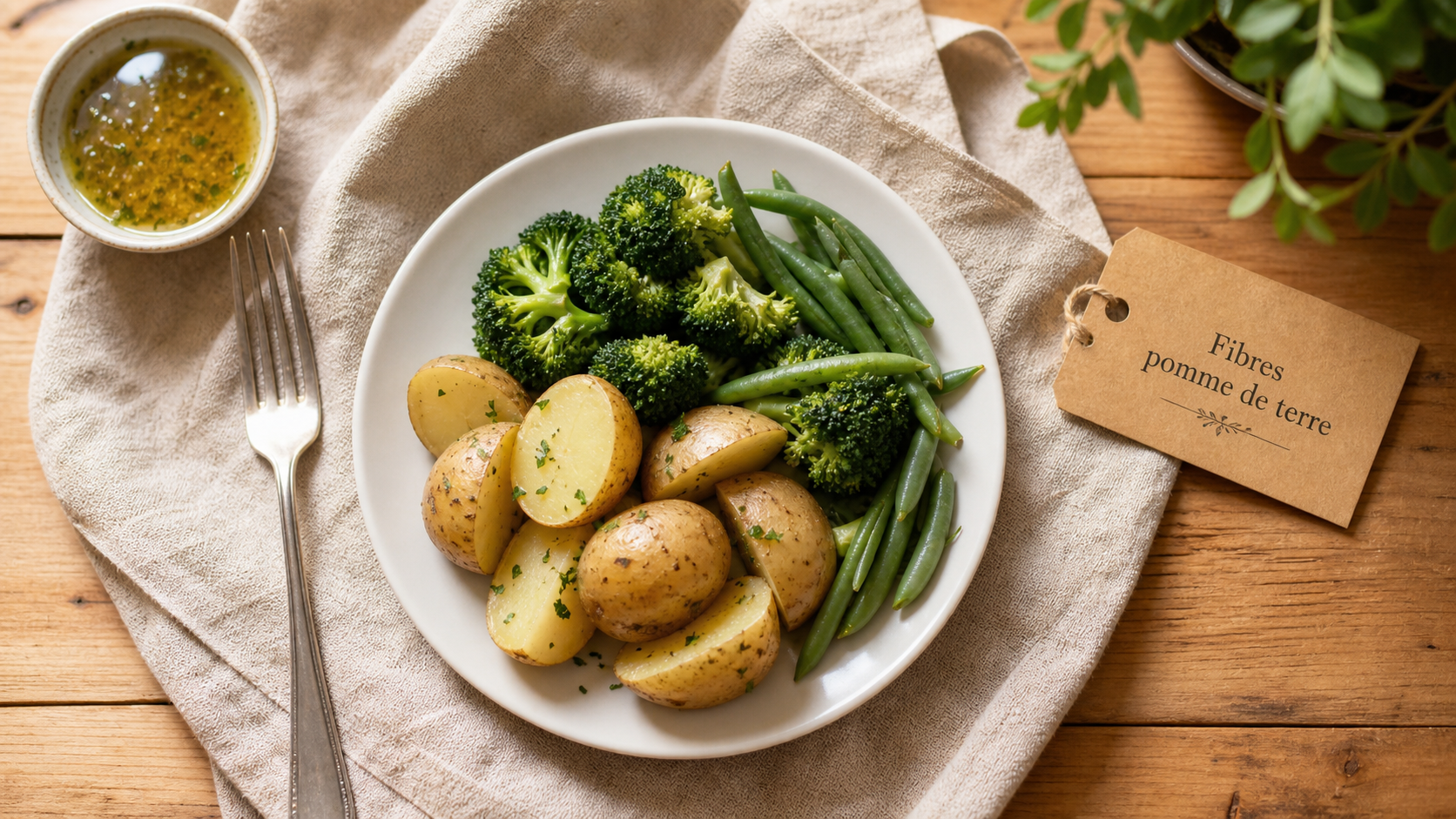 Fibre dans les pommes de terre : peau et cuisson