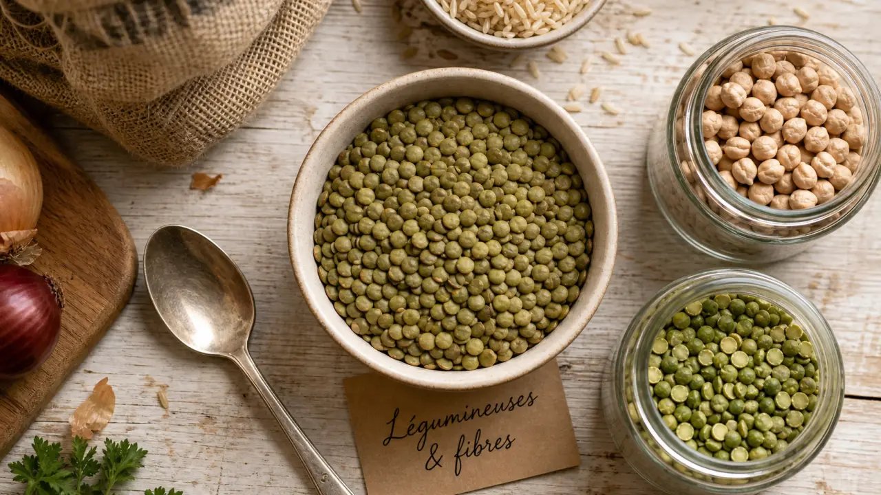 Pourquoi manger des légumineuses : lentilles, pois chiches et pois cassés, sans ballonnements
