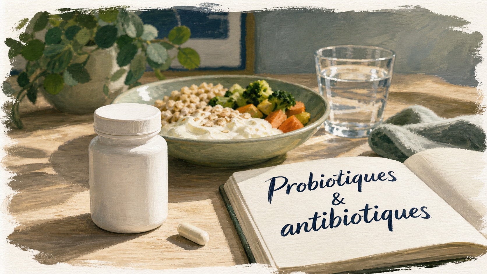 Probiotique apres antibio : 2 h d’écart et souches à privilégier