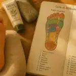 Reflexologie carte du pied : zones réflexes sur pied humain, gestes à éviter