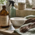 Vinaigre de cidre et cheveux : brillance sans irriter le cuir chevelu