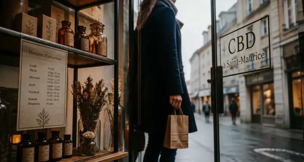 Aux Bienfaits du CBD à Saint-Maurice : adresse, horaires et catalogue complet