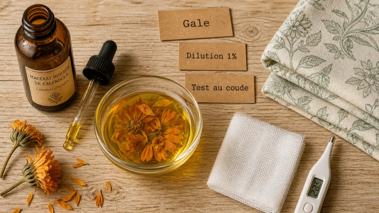 Huile essentielle gale : clou de girofle 1% et tea tree anti-réinfestation