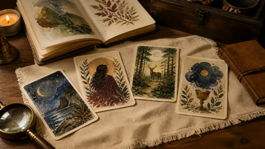 Oracle des Medeores : 64 cartes, 2 familles et une méthode de lecture claire