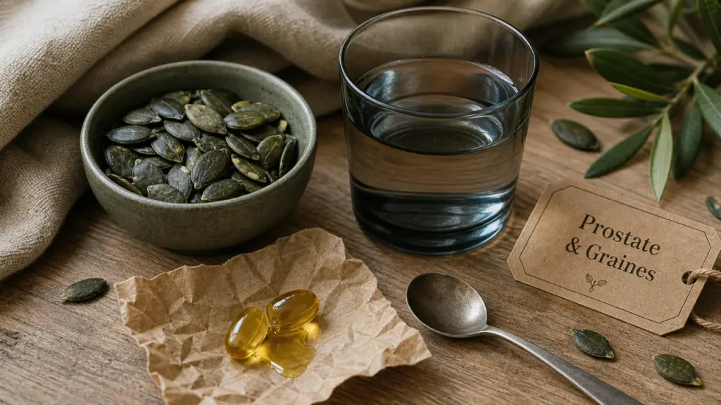 Graines de courge et prostate : ce qu’elles apportent au confort urinaire masculin