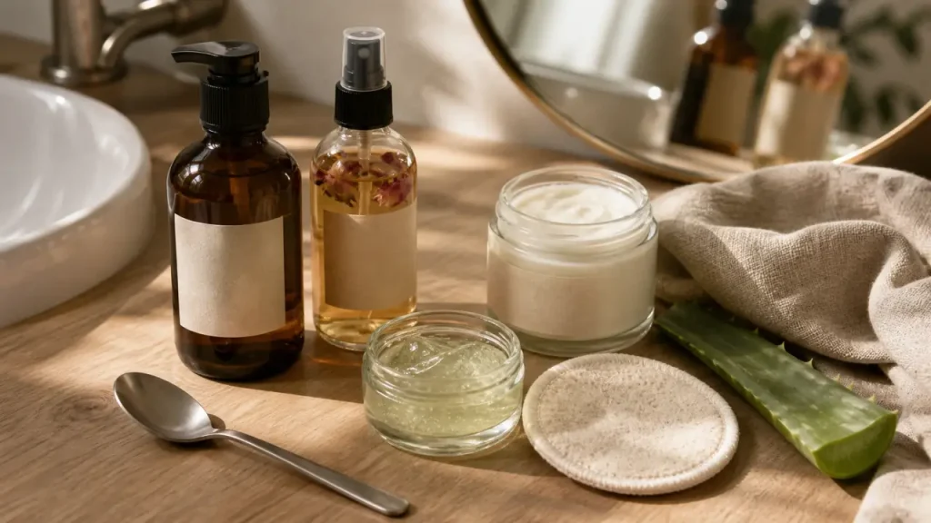 Routine soin visage naturel : ordre du soir, gestes du matin et ingrédients à choisir selon sa peau
