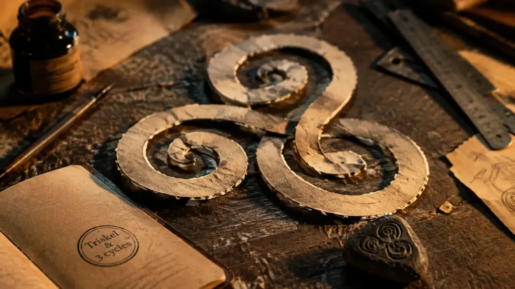 Triskel : le chiffre 3 au centre d’un symbole spirituel et celte