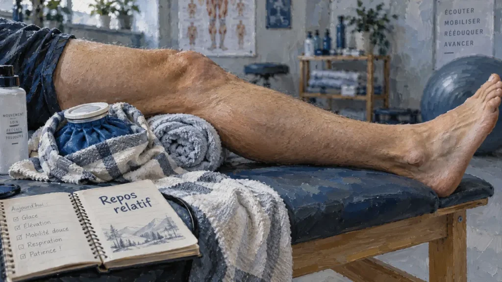 Contracture musculaire du mollet : arrêtez l’effort et surveillez ces signes