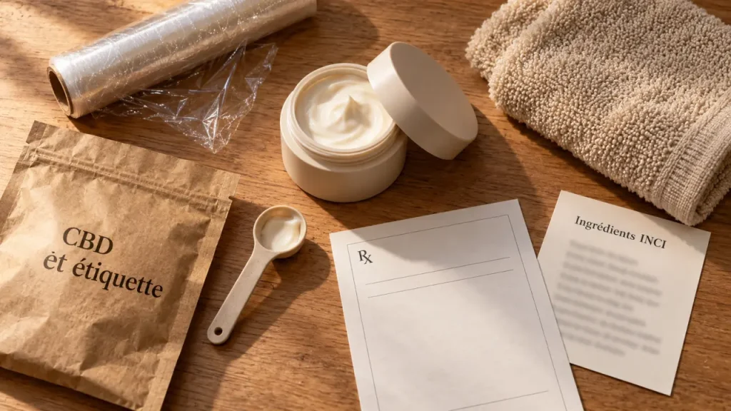 Crème CBD : une peau plus confortable, pas une promesse antidouleur